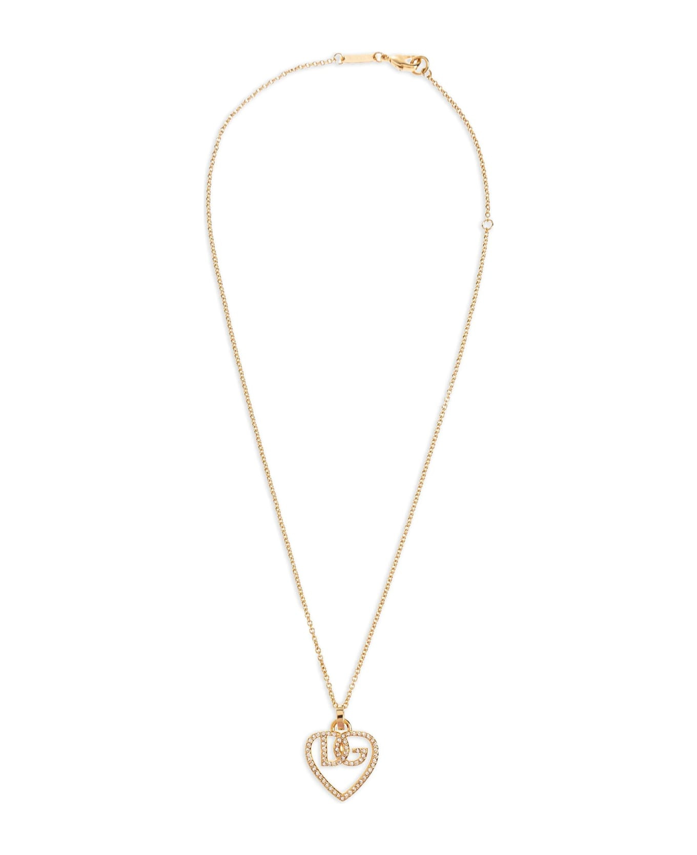 Strass Logo Necklace - 2