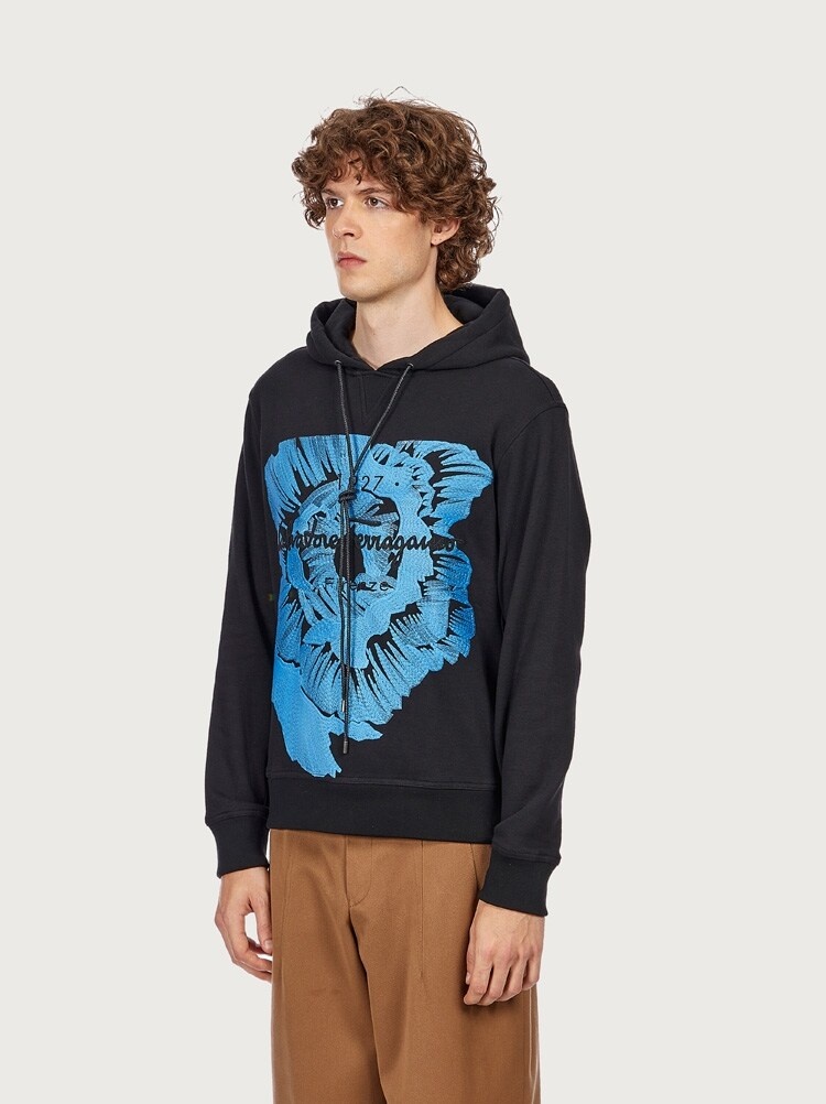 MAXI EMBROIDERED HOODIE - 6