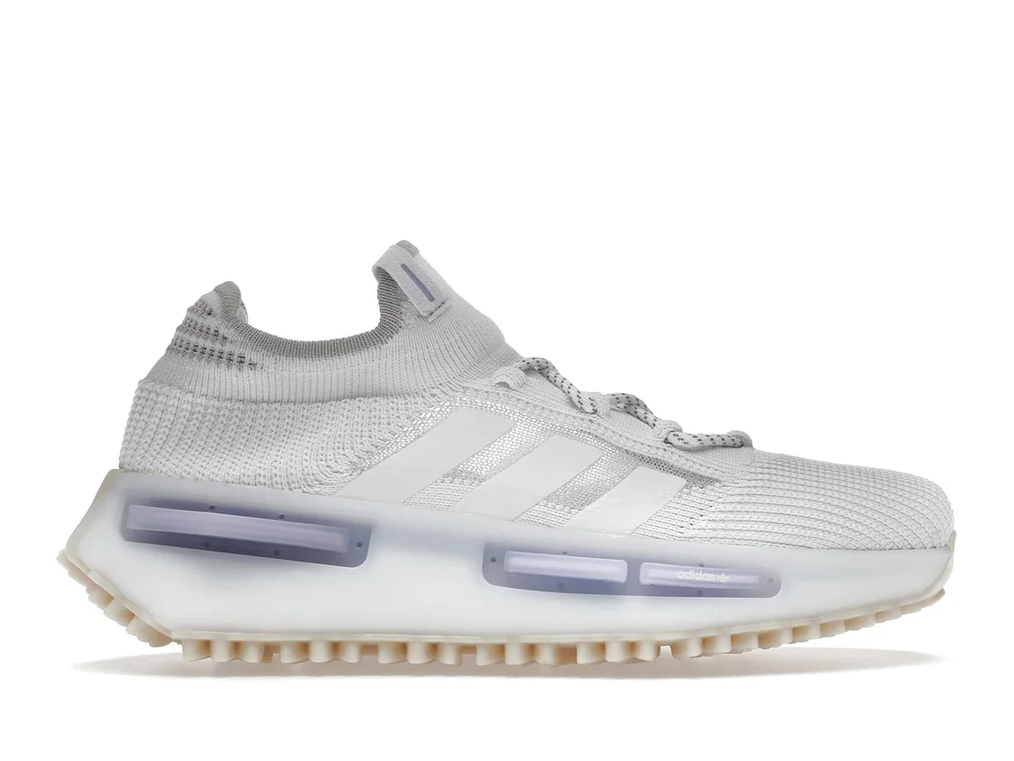 adidas NMD S1 White Light Purple - 1