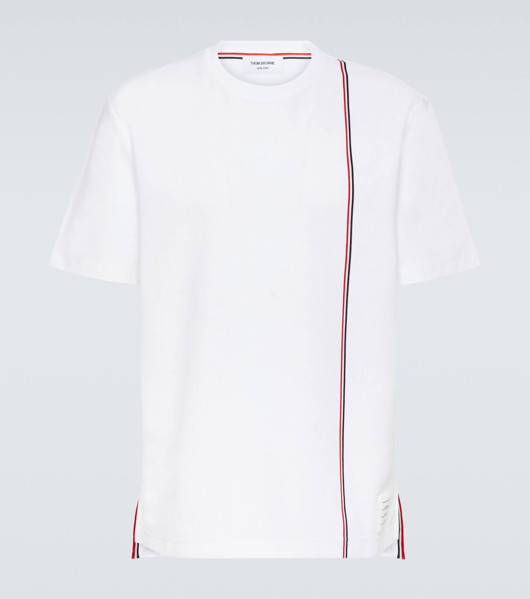 RWB Stripe cotton jersey T-shirt - 1