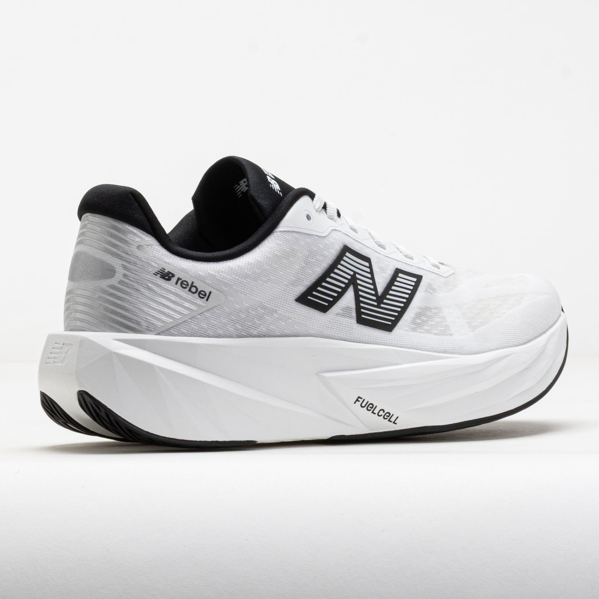 New Balance FuelCell Rebel v5 Men's White/Black/Silver Metallic - 6