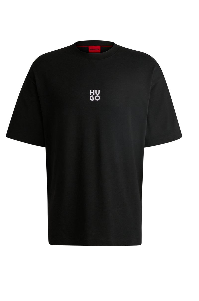 COTTON-JERSEY OVERSIZE-FIT T-SHIRT WITH SEASONAL ARTWORK - 1