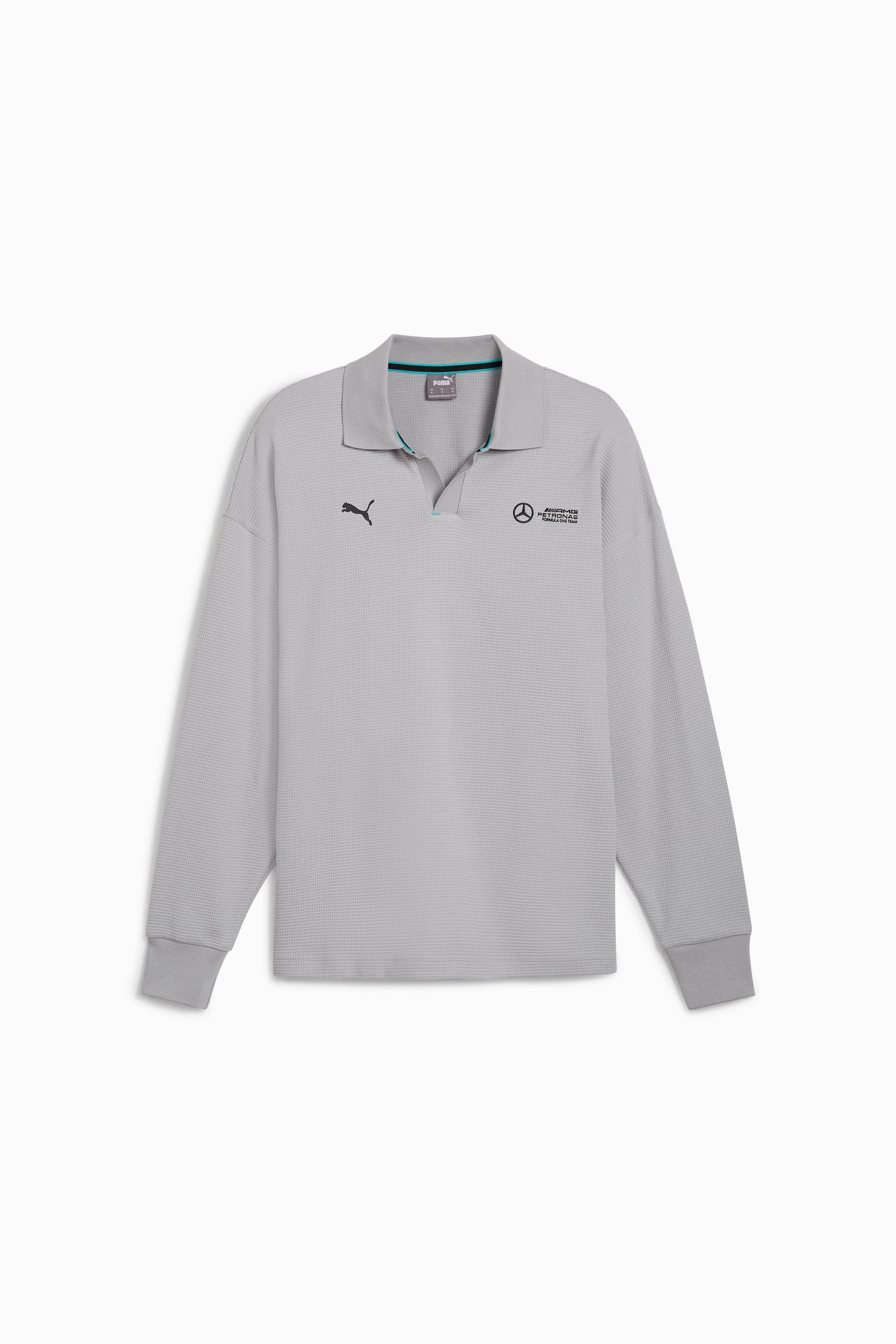 Mercedes-AMG Petronas F1® Men's Long Sleeve Polo - 1