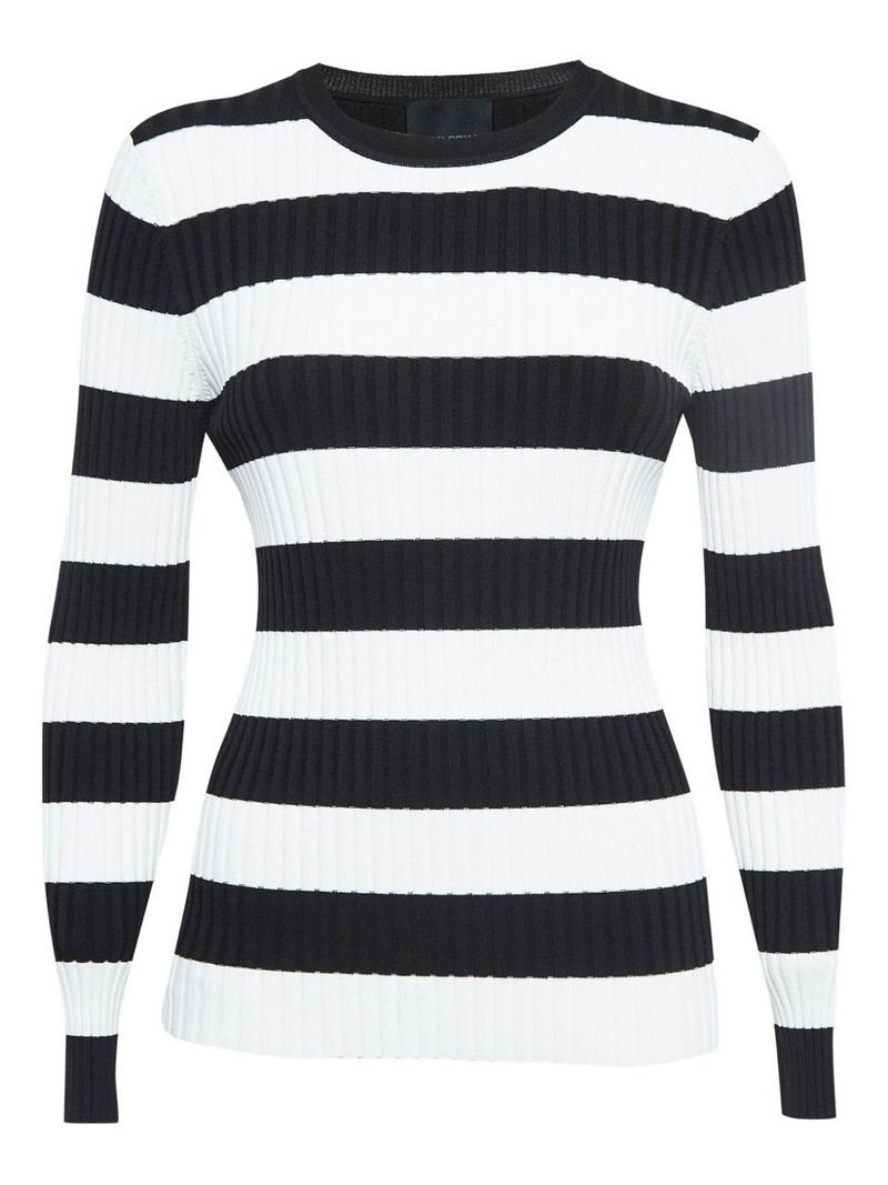 ribbed stripe sweater 1