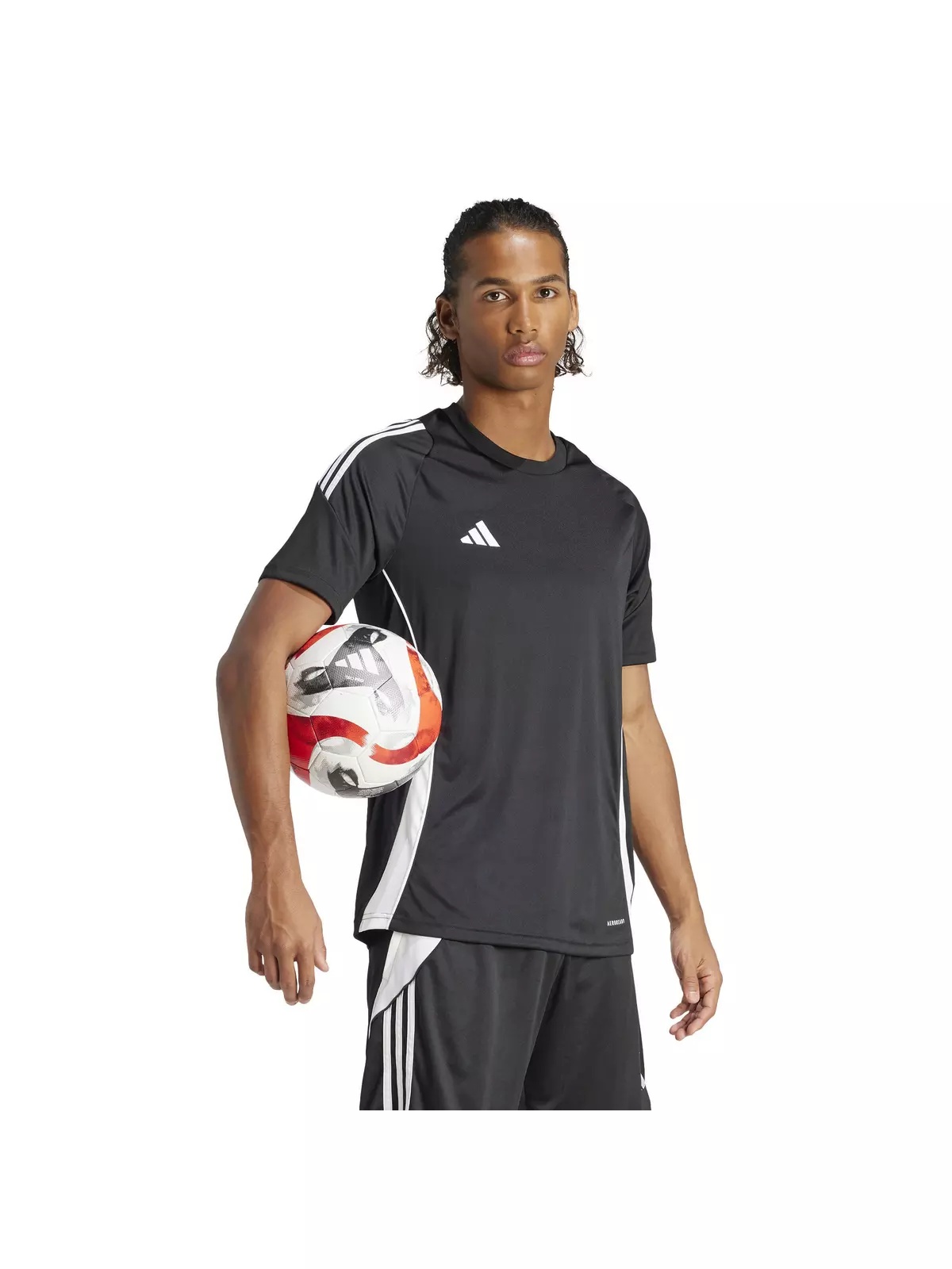 Men's Soccer Tiro 24 Match Jersey -Black - 4