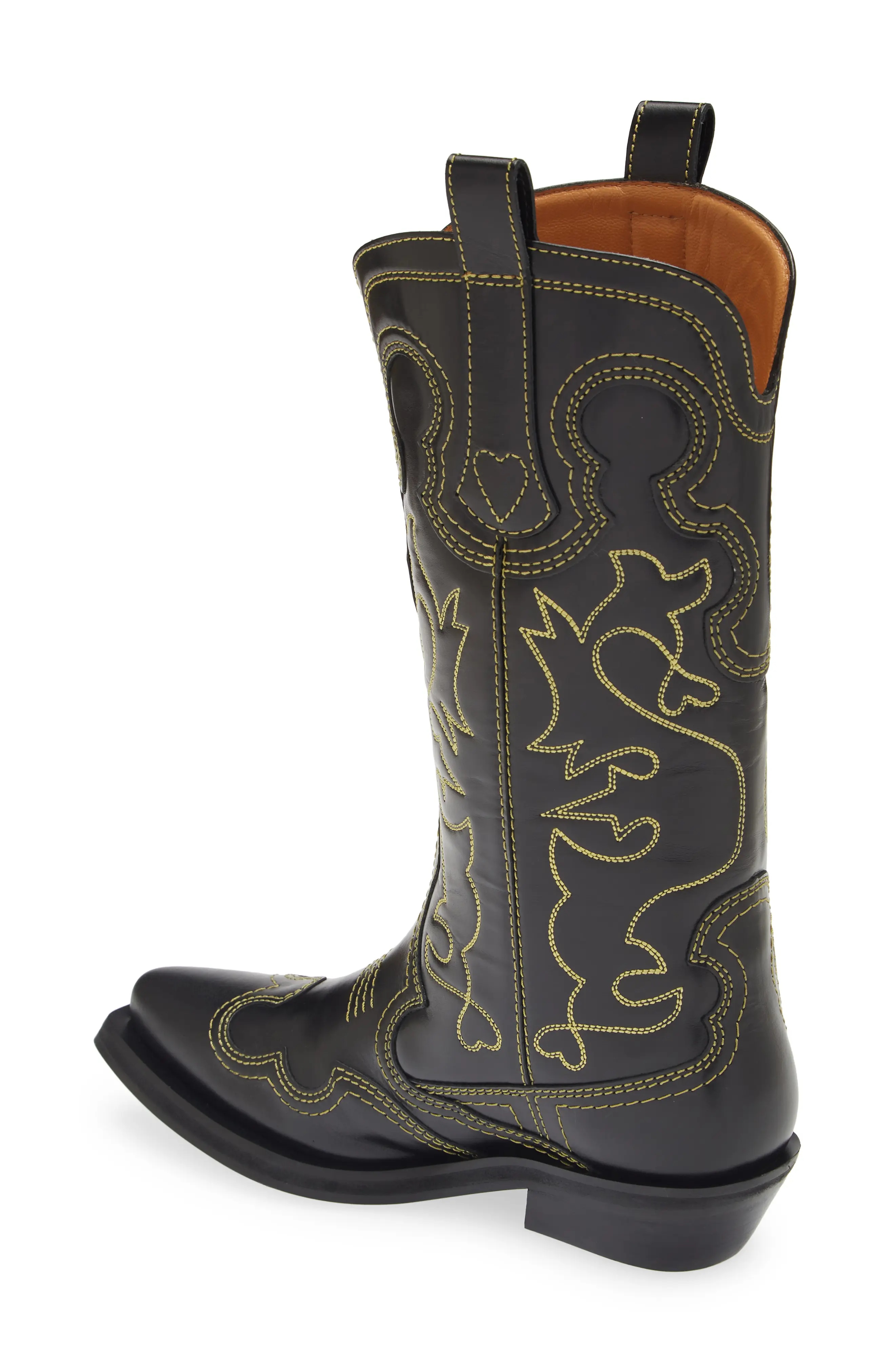 Embroidered Western Boot - 2