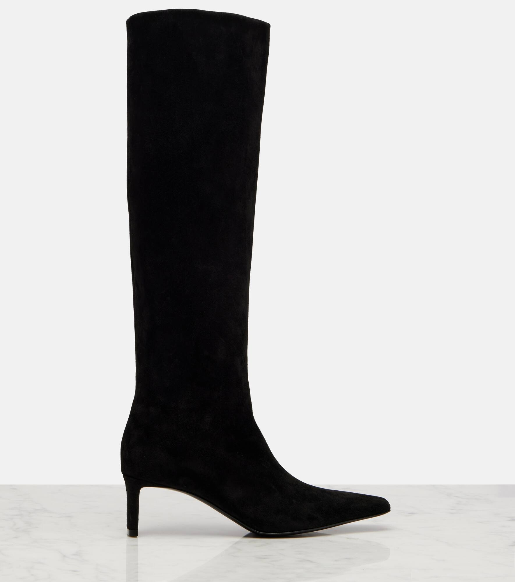Ona 55 suede knee-high boots - 4