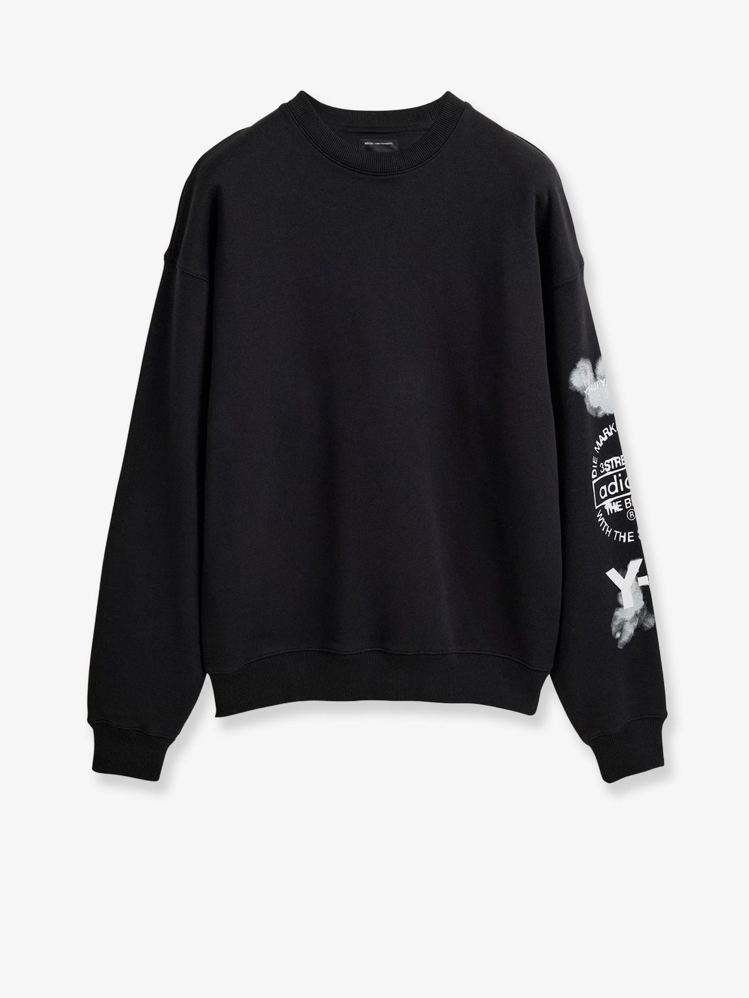 Adidas Y-3 Gfx Crew Cotton Sweatshirt - 1