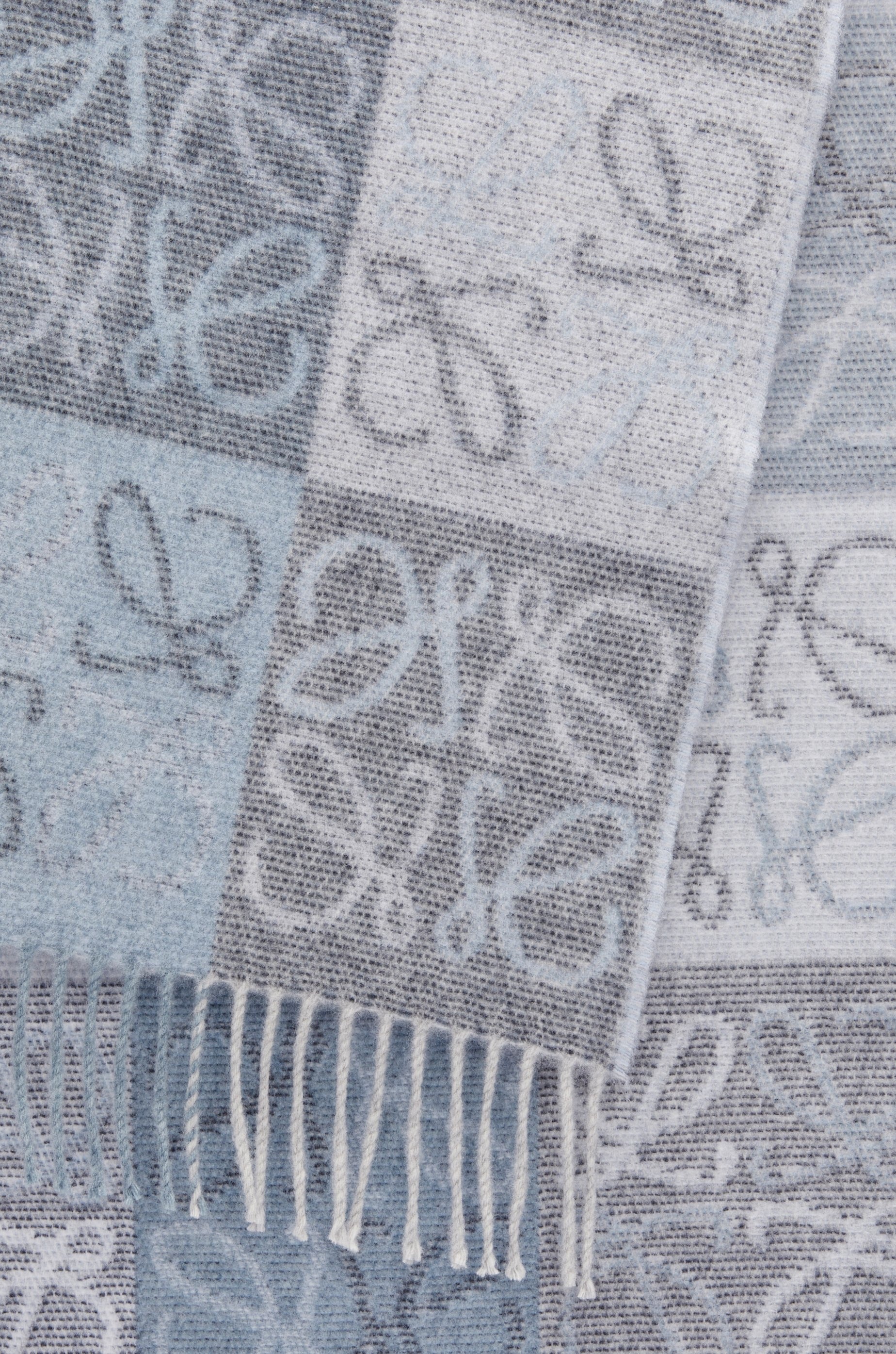 Scarf in wool and cashmere - 4