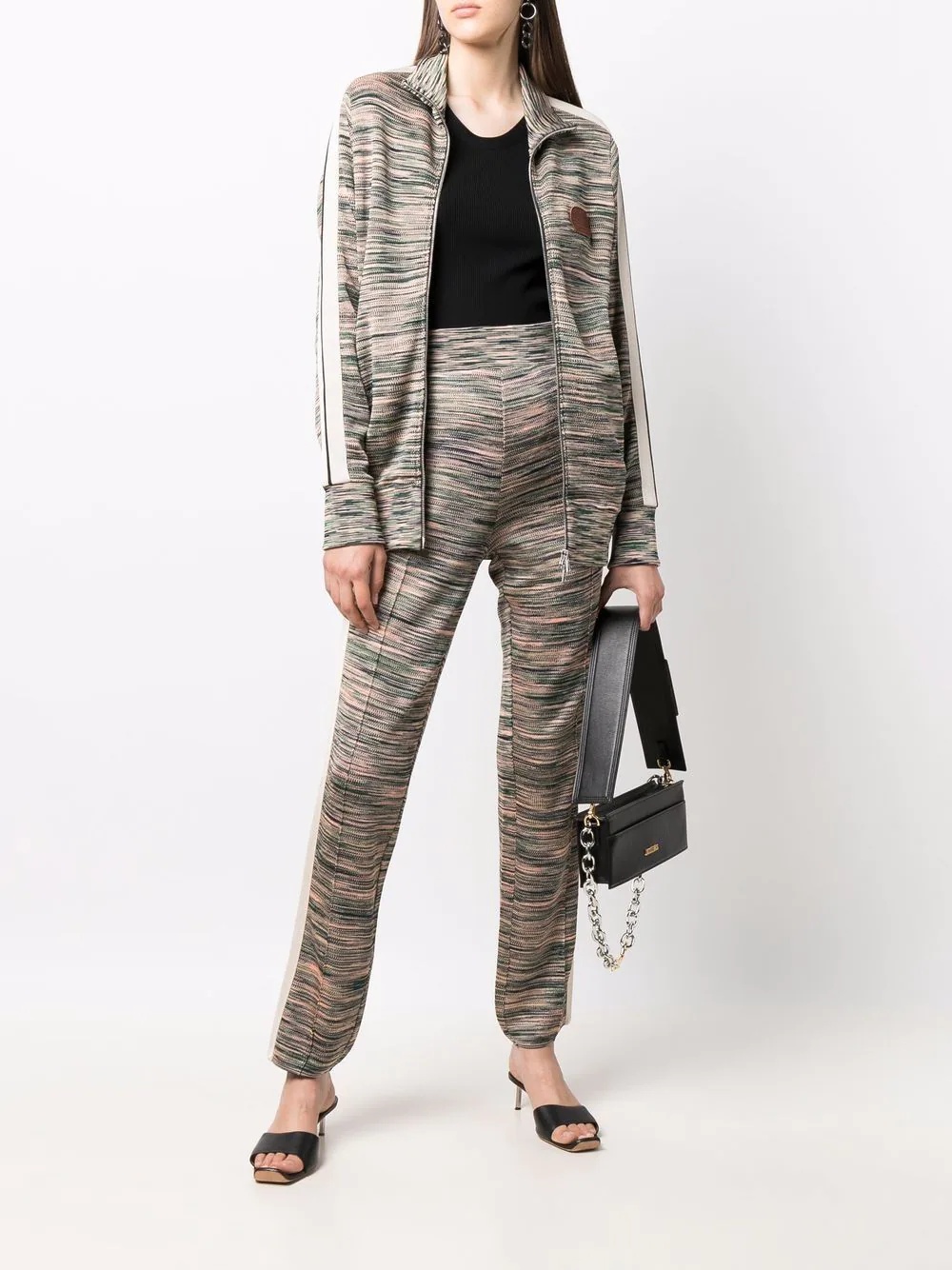 x Missoni knitted track jacket - 2