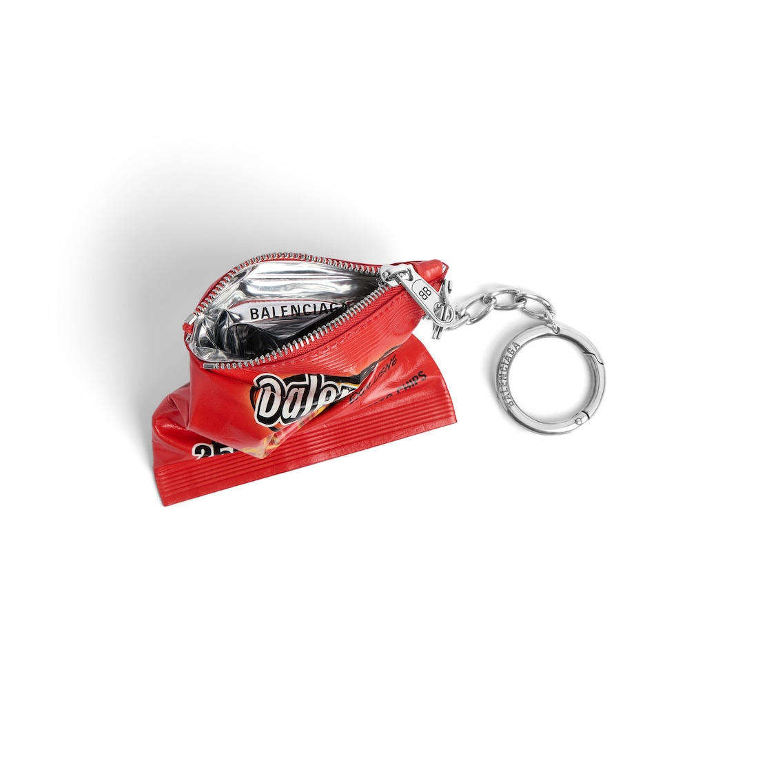Charm/keychain Chips in Red - 3