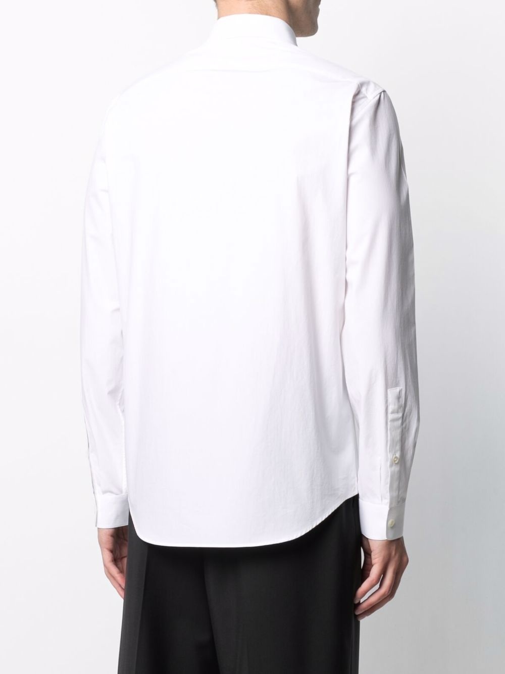 concealed front button placket shirt - 4