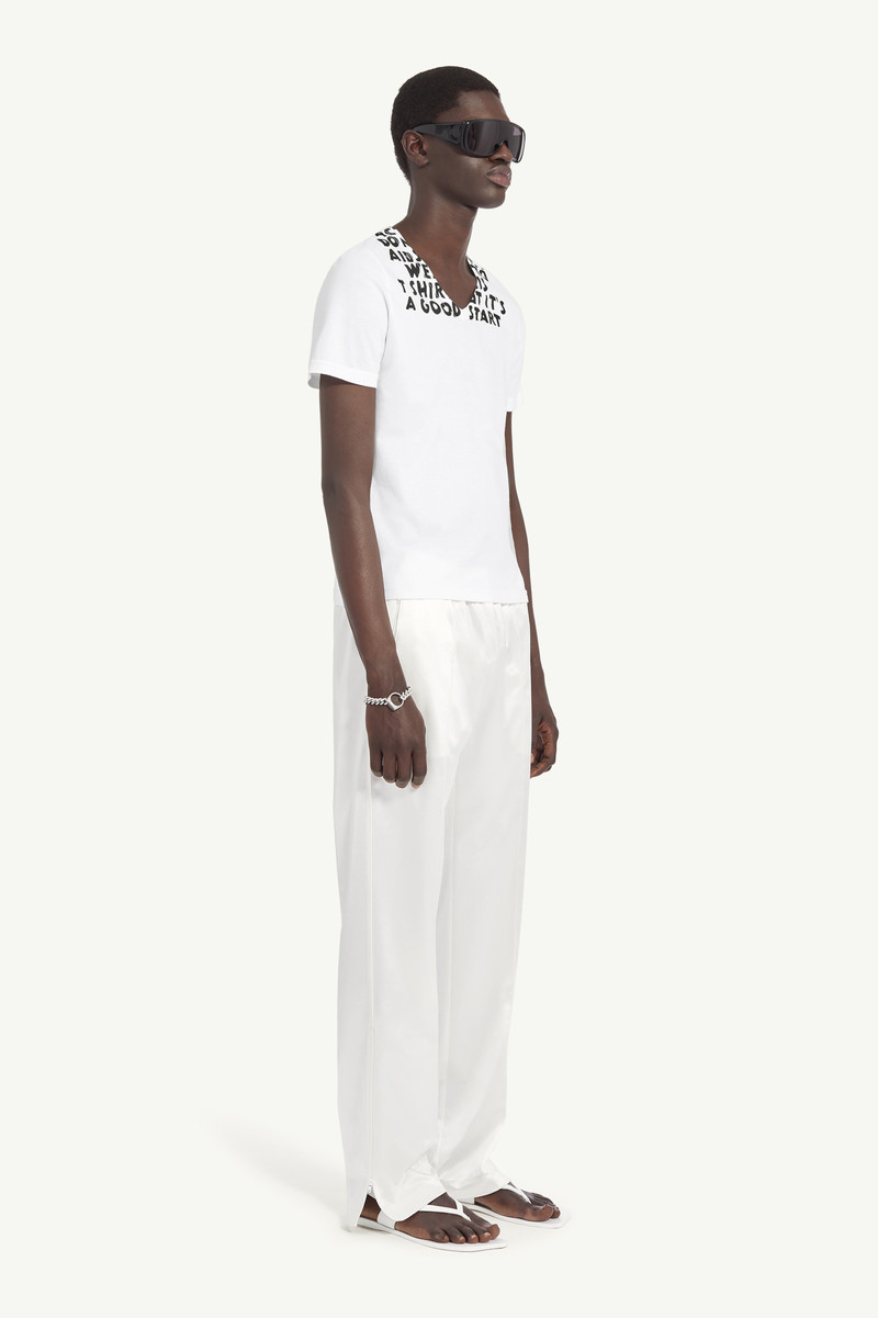 MM6 Maison Margiela V-neck SIDA Jersey outlook