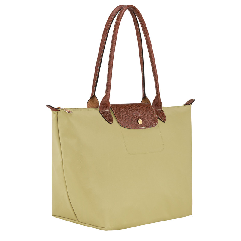 Longchamp Le Pliage Original L Tote bag Pistachio - Recycled canvas outlook
