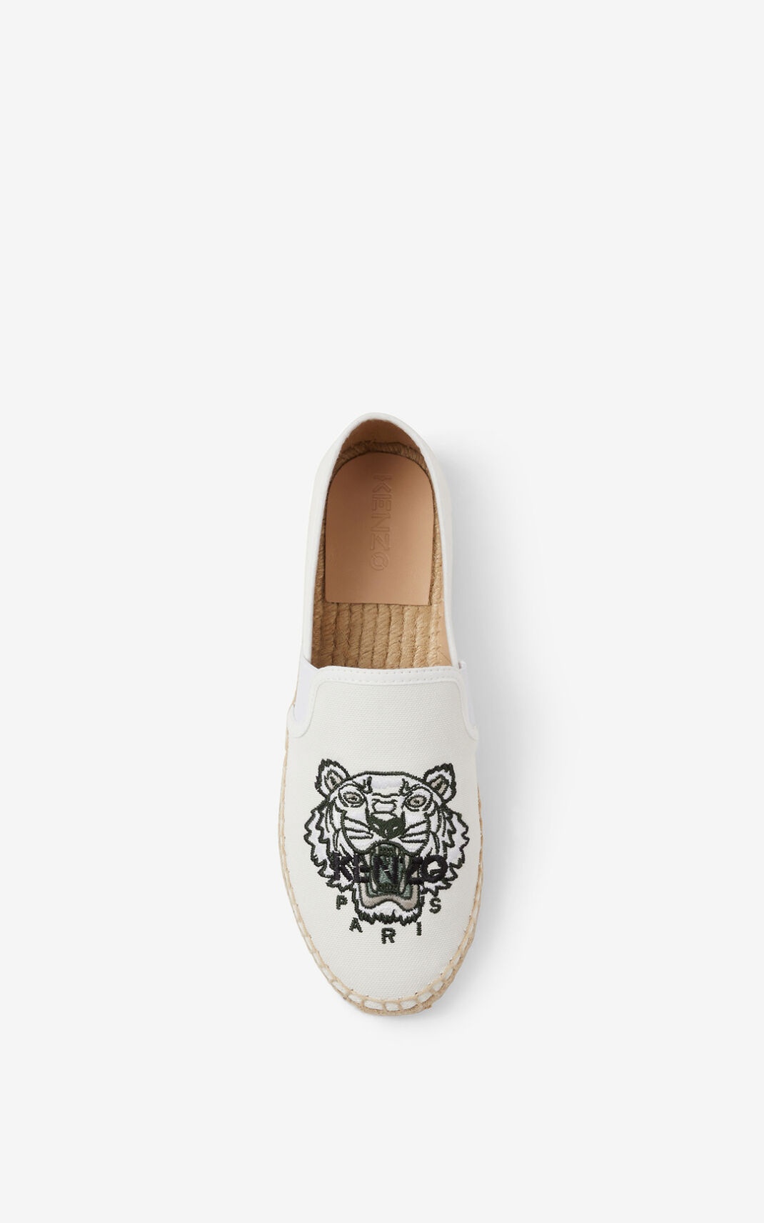 Tiger elasticated canvas espadrilles - 2