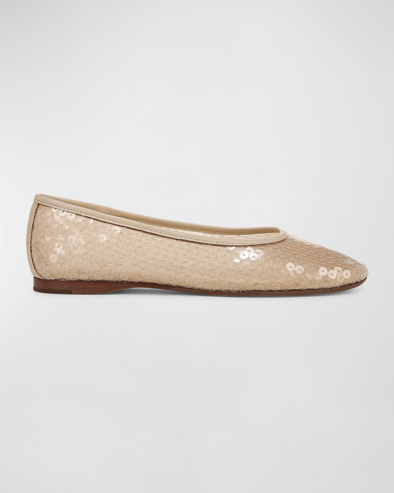 Leah Sequin Ballerina Flats 1