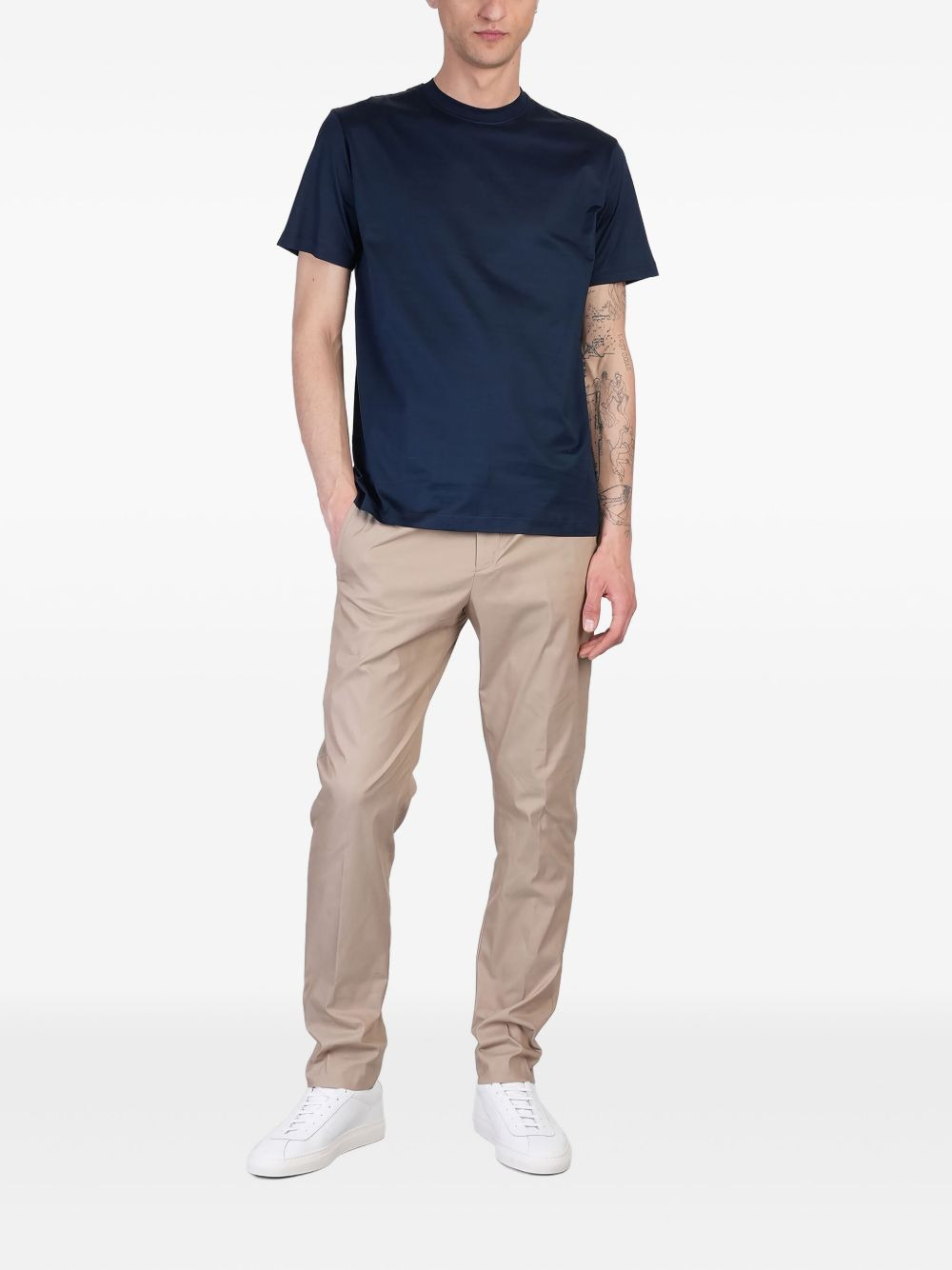 round-neck short-sleeved T-shirt - 2