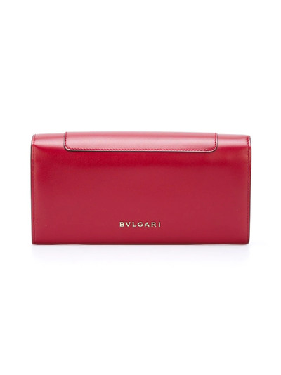 BVLGARI flap elongated wallet outlook