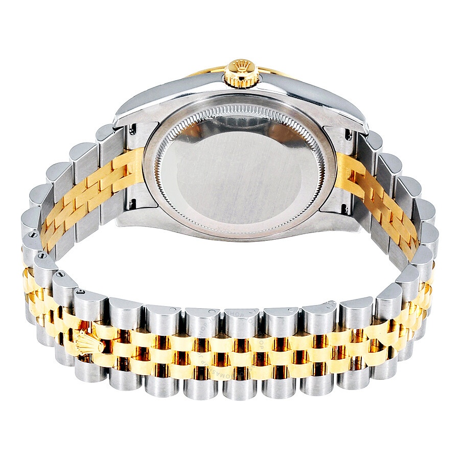 Rolex Oyster Perpetual Datejust 36 Mother of Pearl Dial Stainless Steel and 18K Yellow Gold Jubilee  - 3