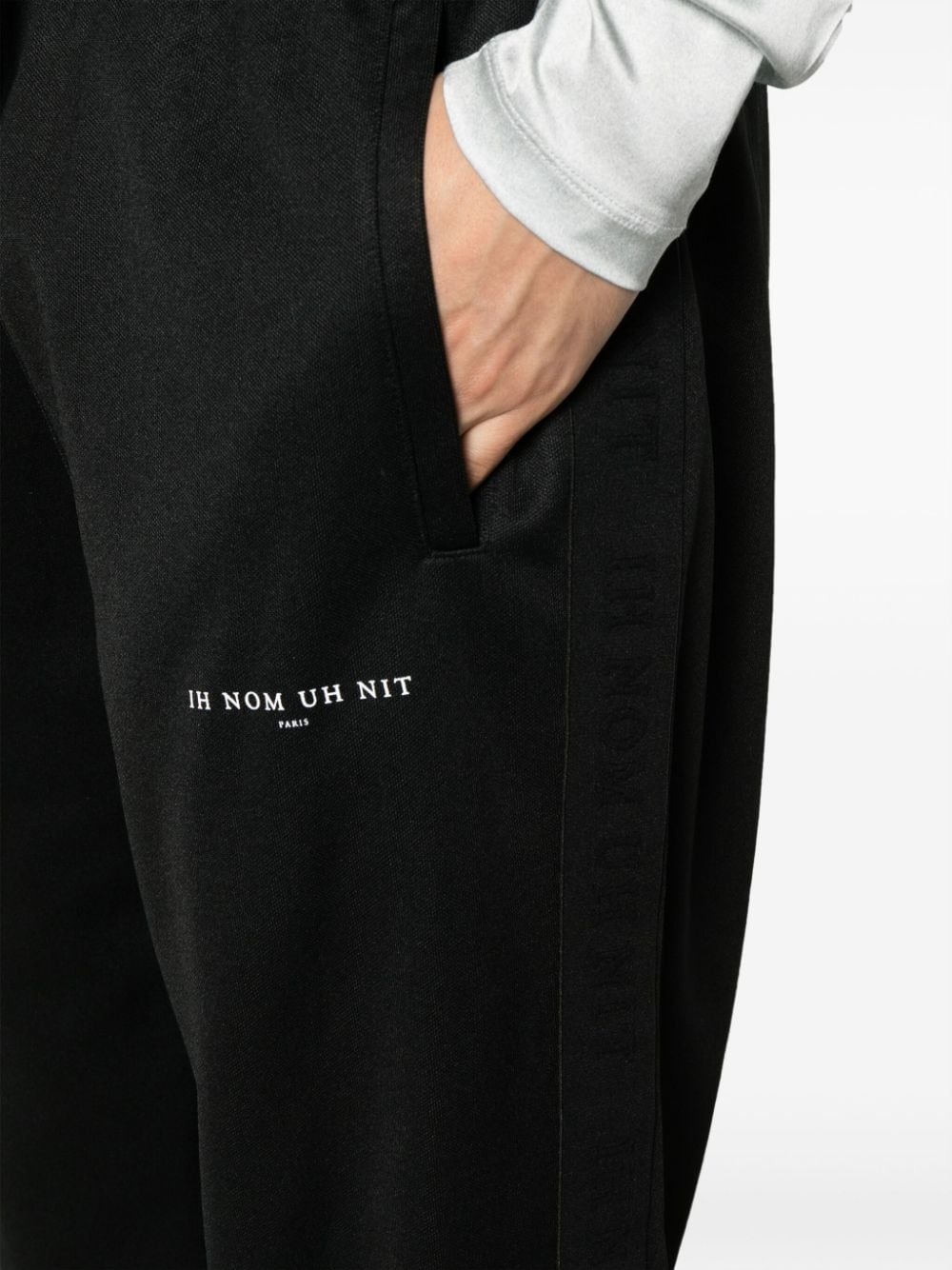 logo-print drawstring trousers - 5