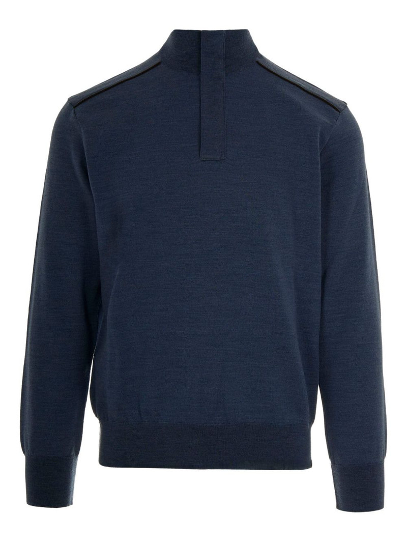mock-neck wool sweater 1
