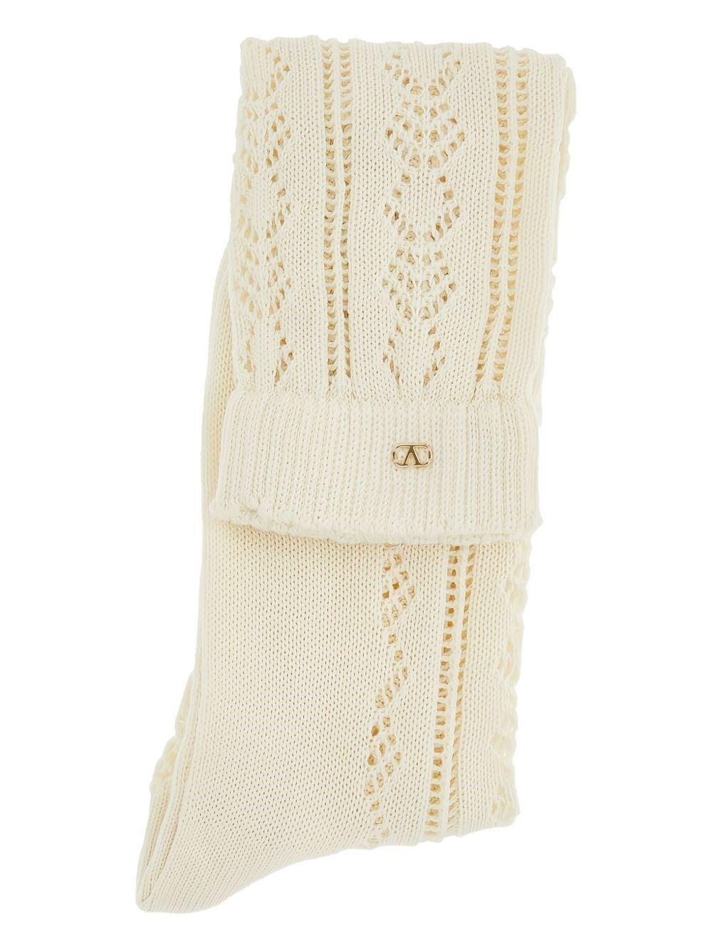 V Gold cotton socks - 2