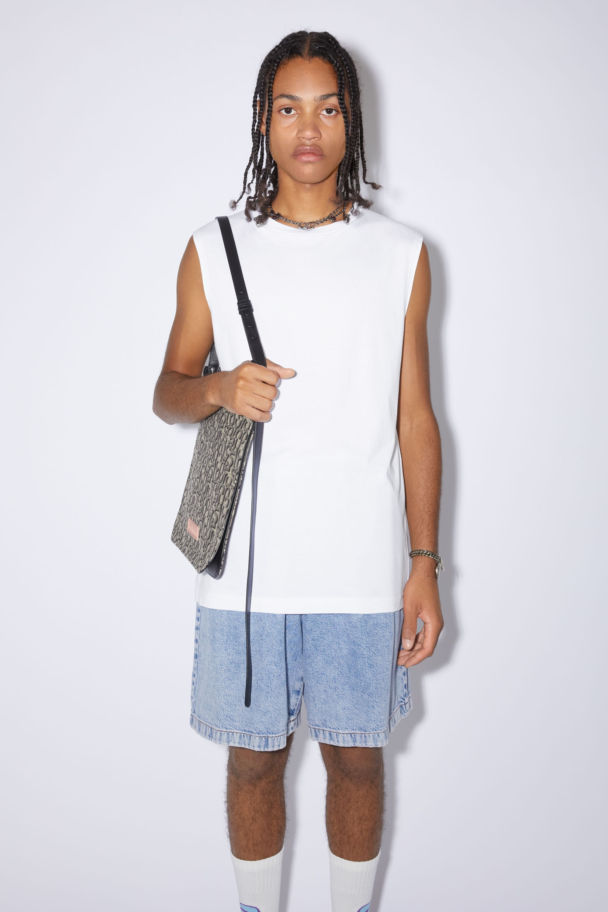 Sleeveless t-shirt - Optic White - 2