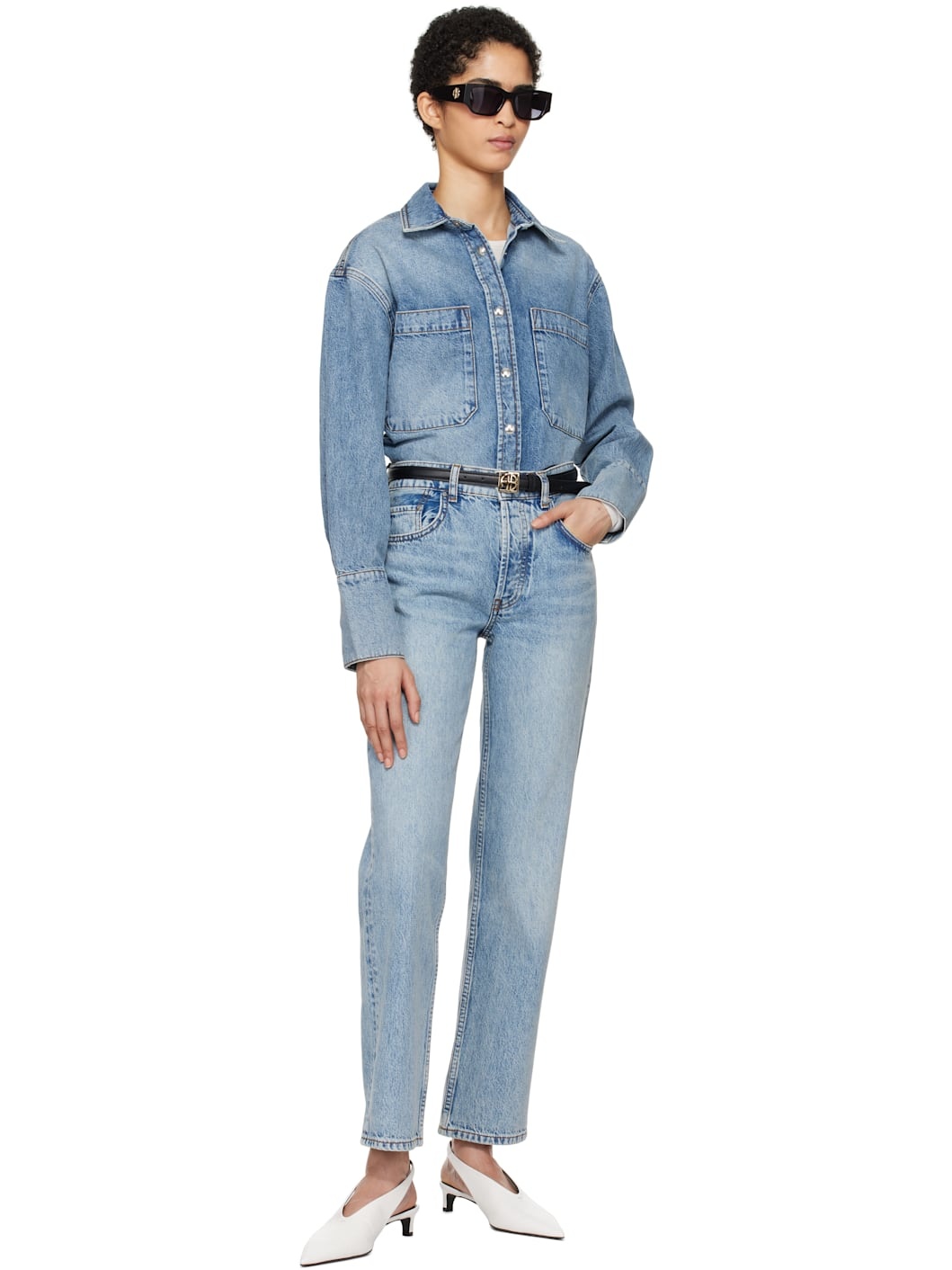 Blue Benson Jeans - 5