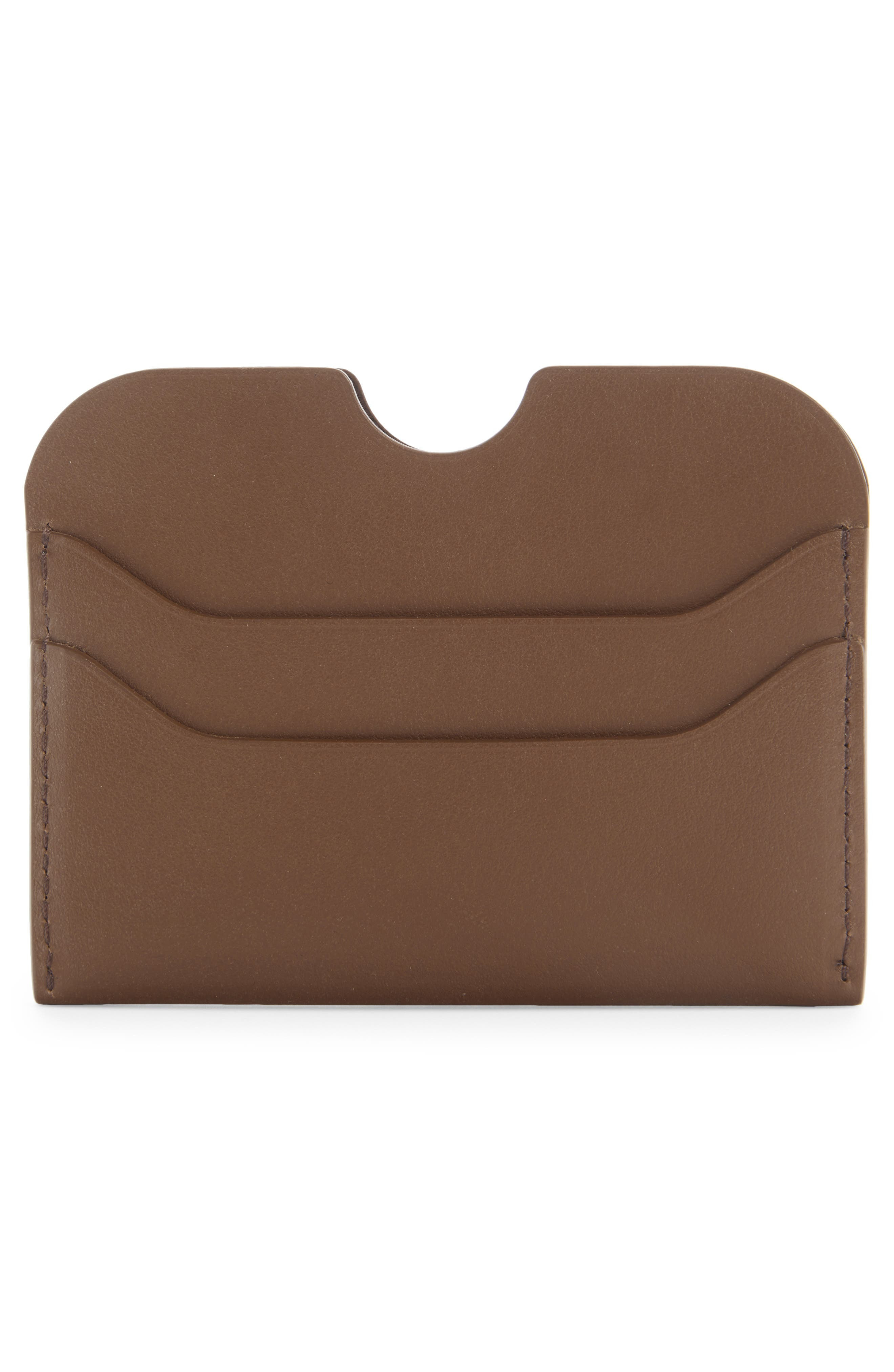 Large Elmas Leather Card Holder - 2