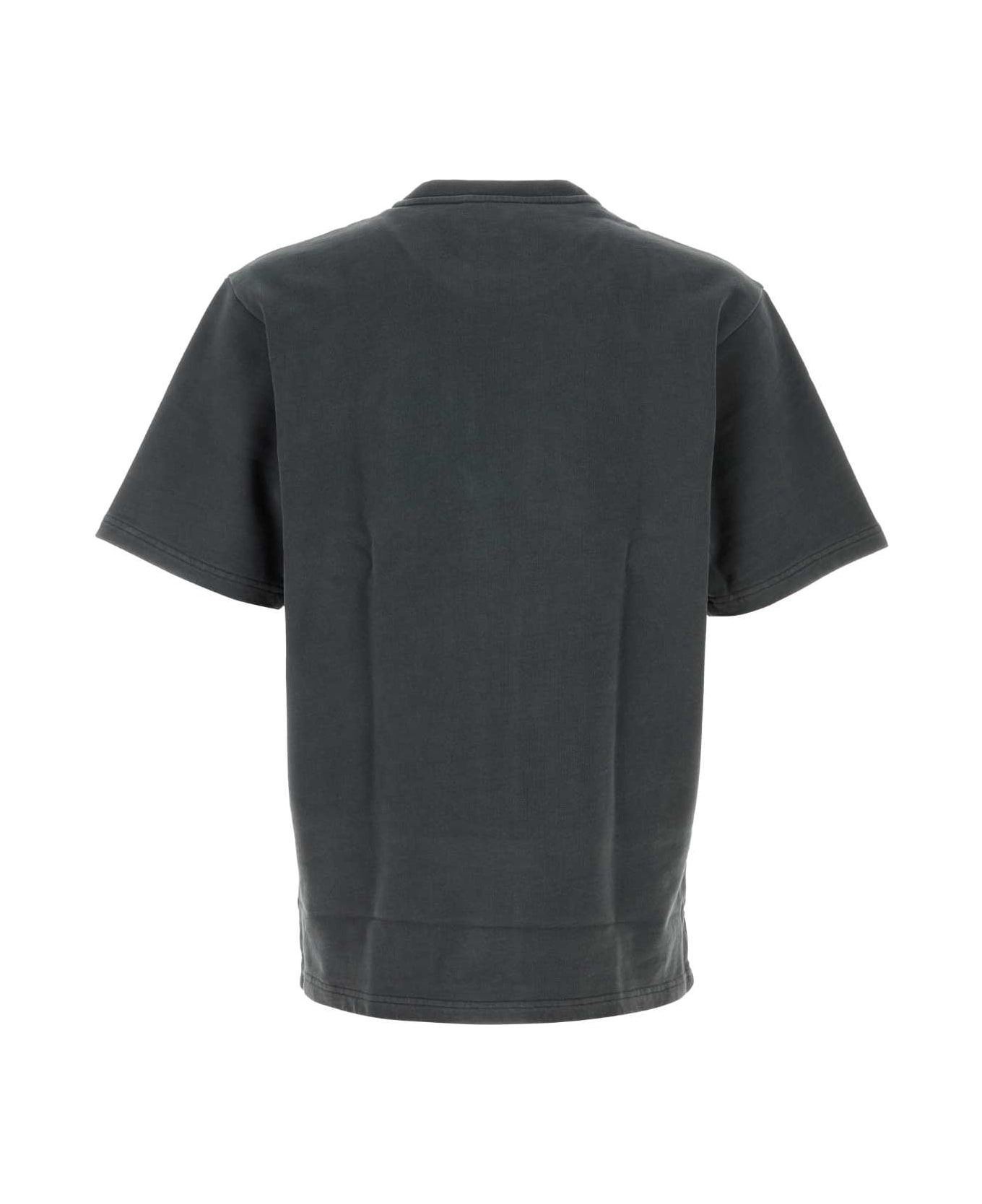 Charcoal Cotton T-shirt - 2