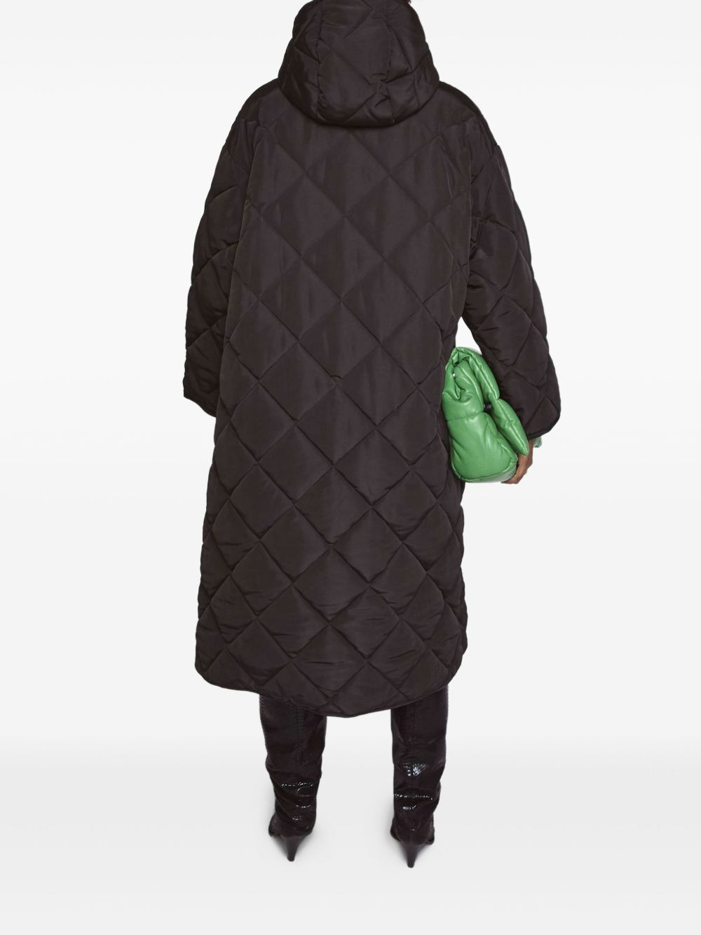 Sue quilted hooded coat - 2