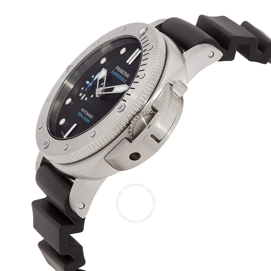 Panerai Submersible 42mm Automatic Black Dial Men's Watch PAM01591 - 2