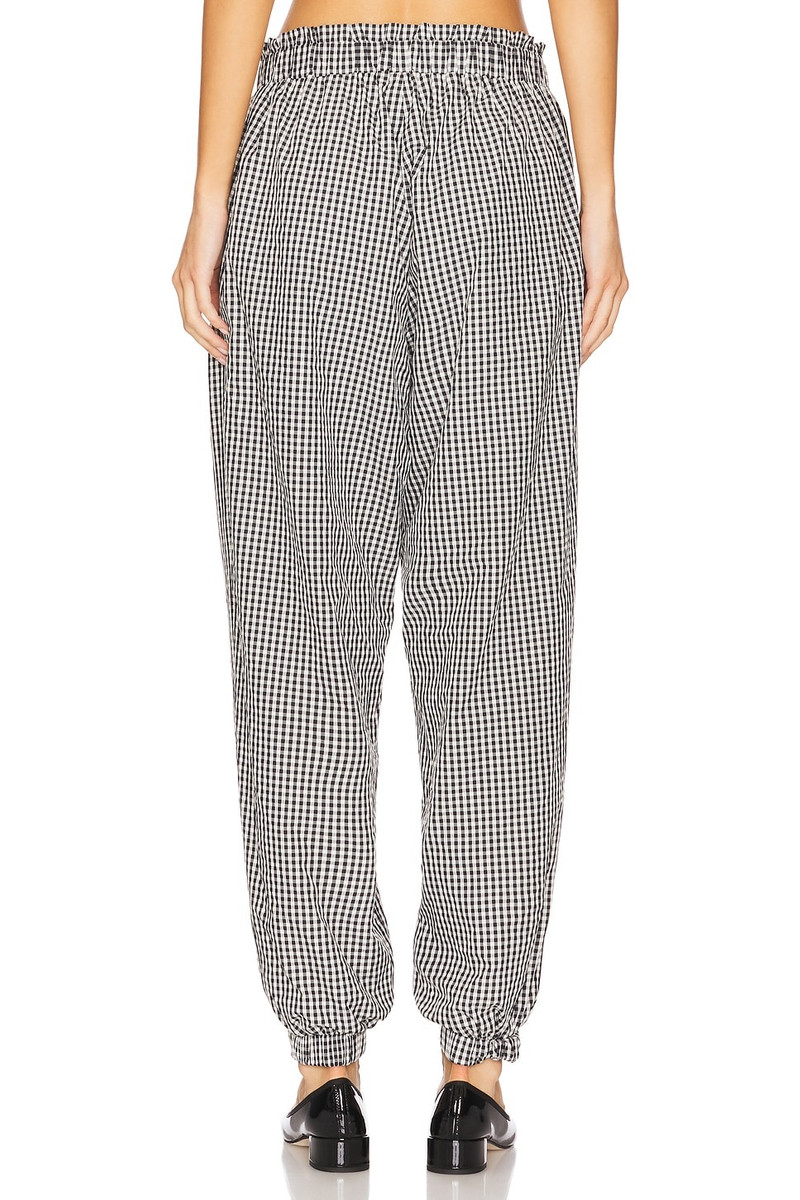 Kennedy Ruffle Gingham Track Pant 4