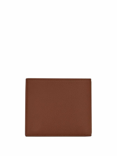 SAINT LAURENT monogram logo bi-fold wallet outlook