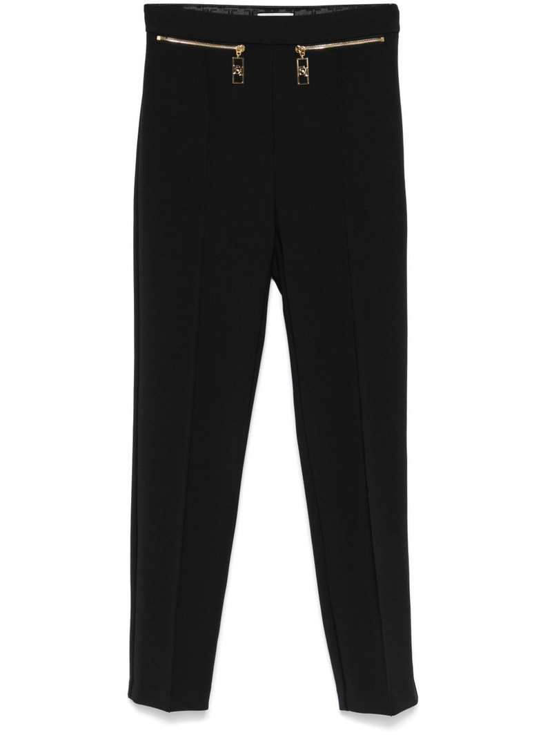 straight-leg crepe trousers 1