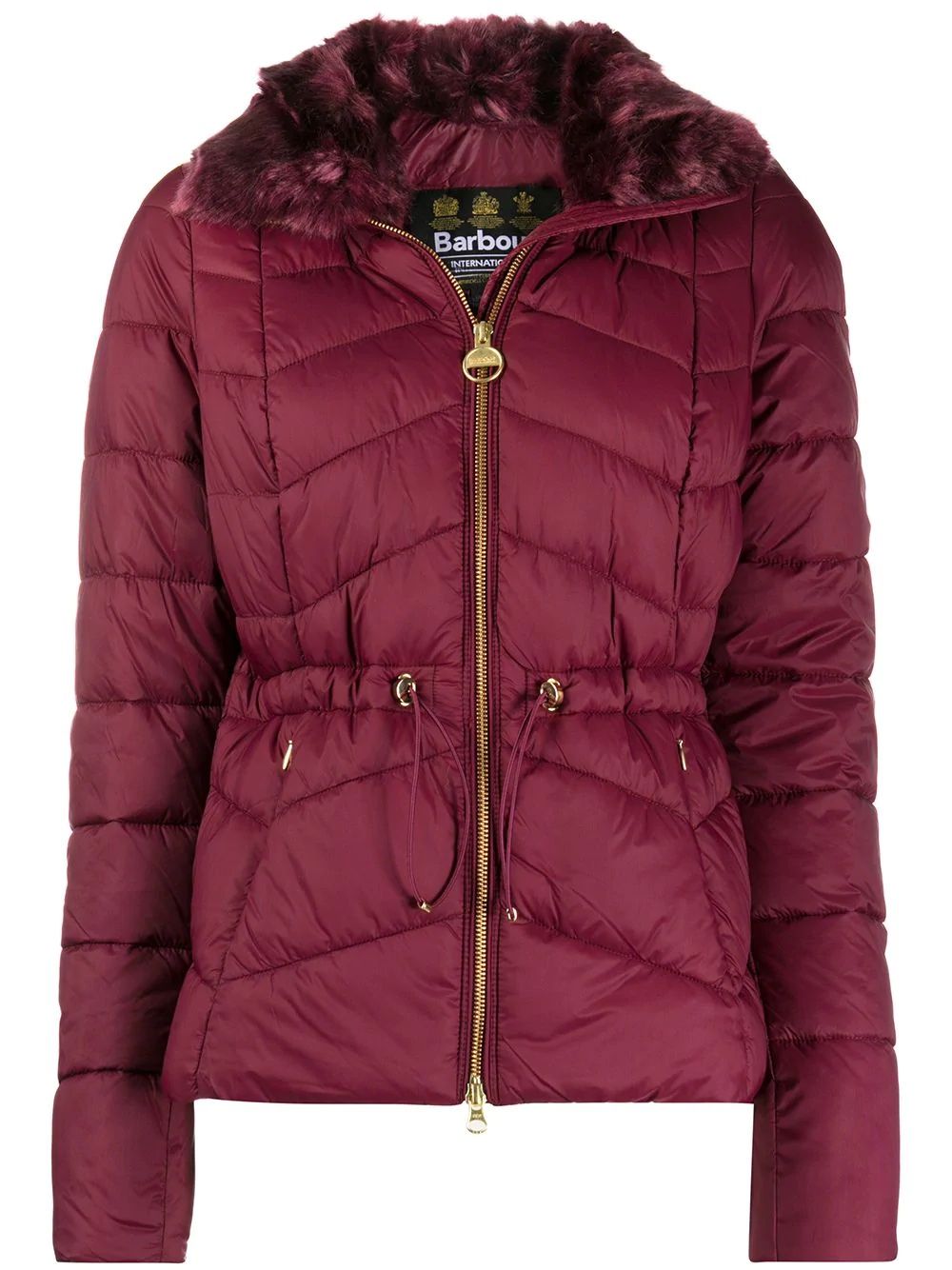 quilted puffer jacket - 1