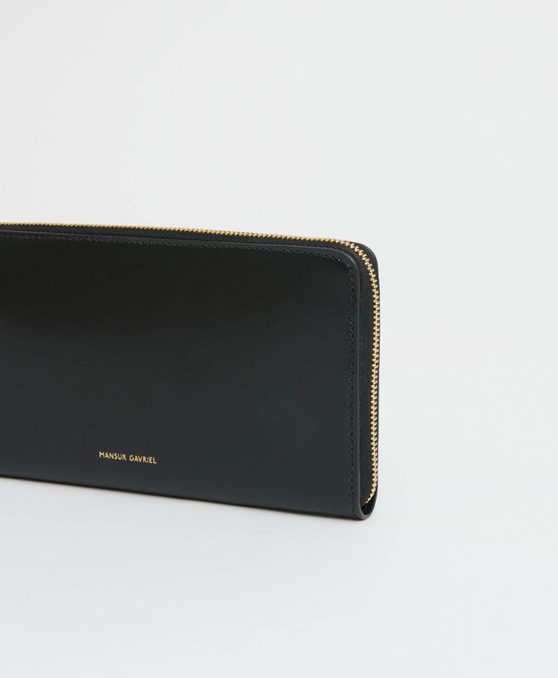 Mansur Gavriel ZIP CONTINENTAL WALLET outlook