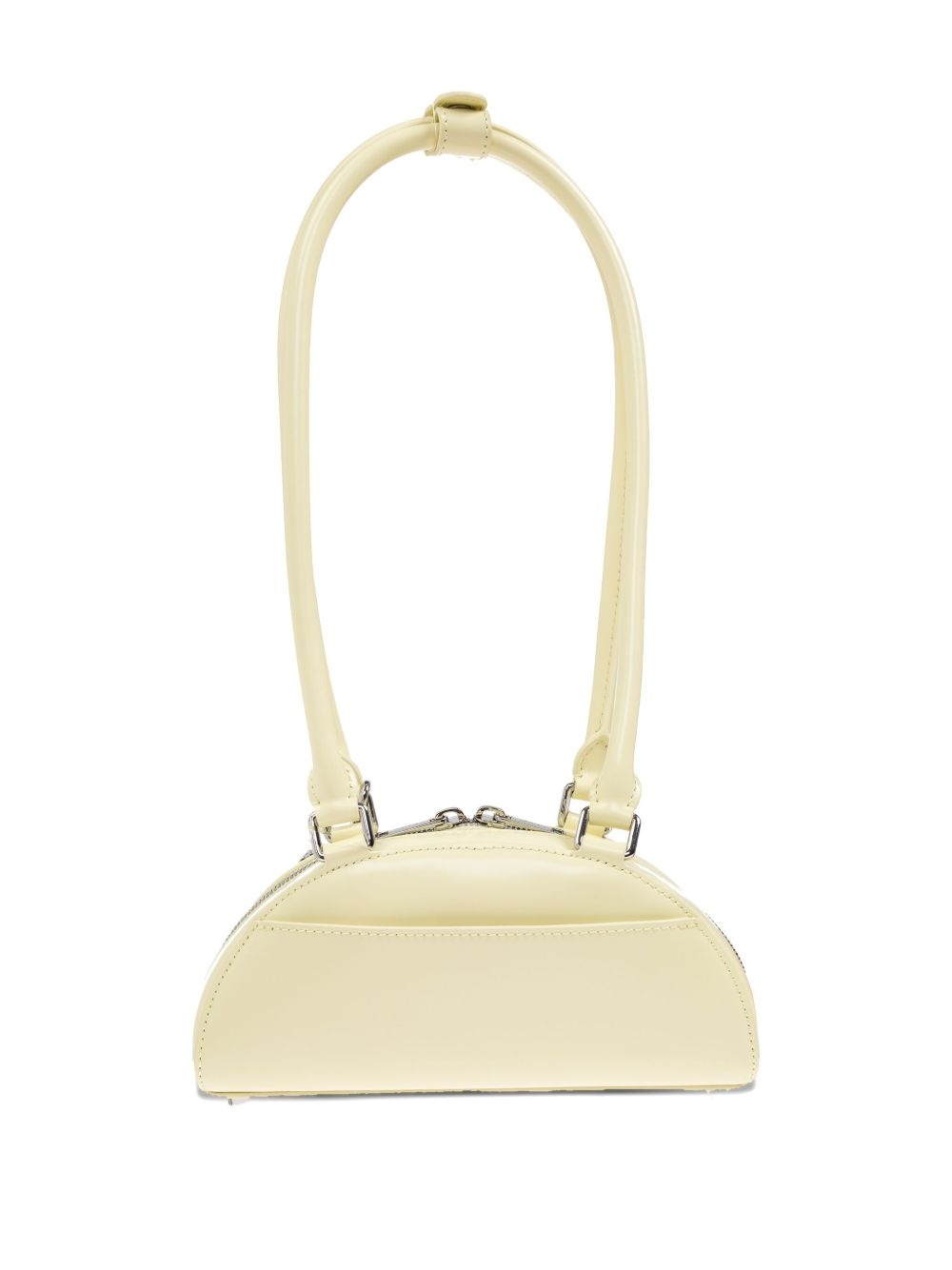 leather charm-detail shoulder bag - 3