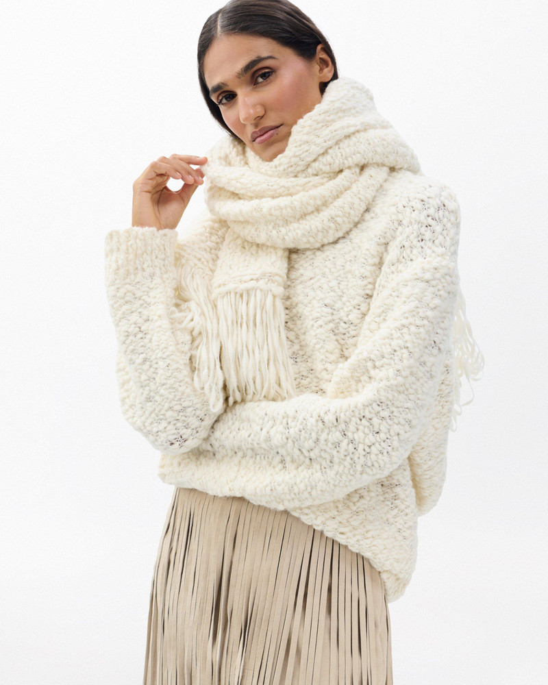 Luisa Scarf Sweater 5
