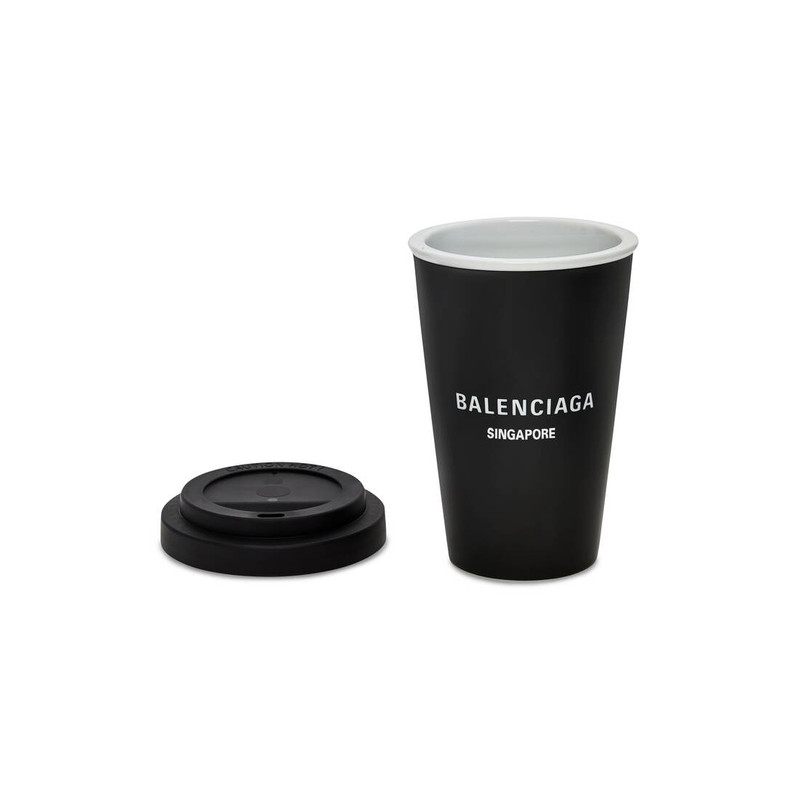Singapore Coffee Cup in Black 3