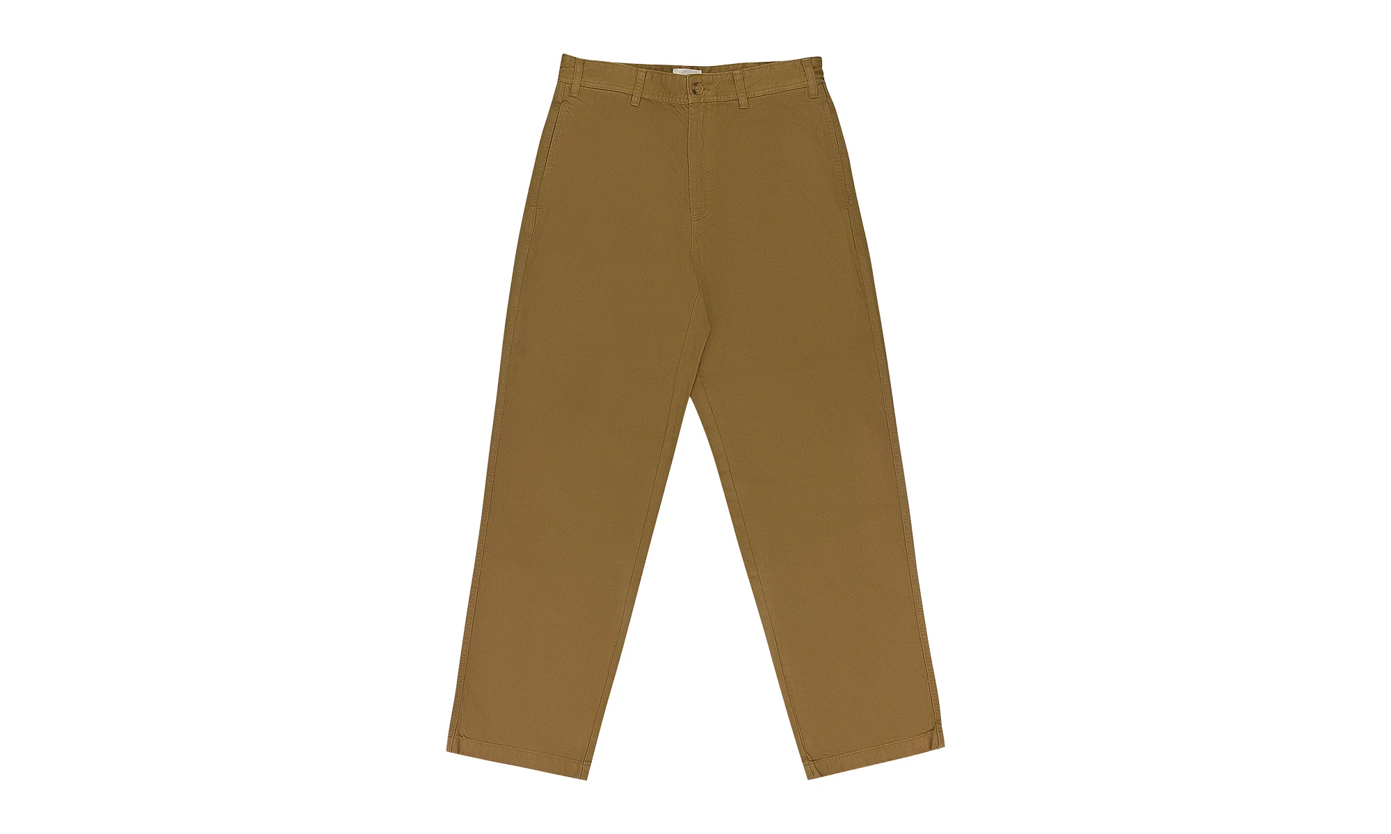GARMENT DYED STRAIGHT FIT PANTS "Brown" ALD MBTM 0022 - 1