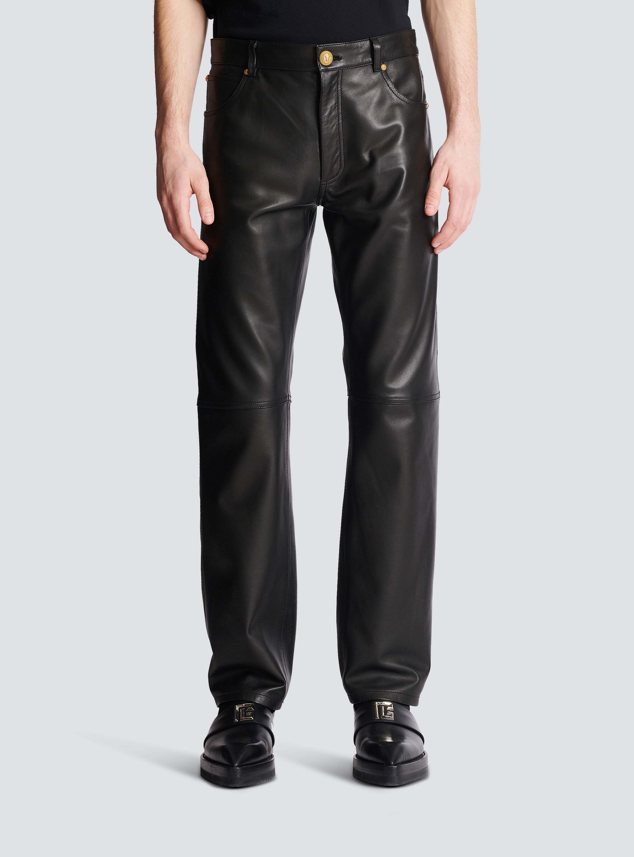 Leather trousers - 5
