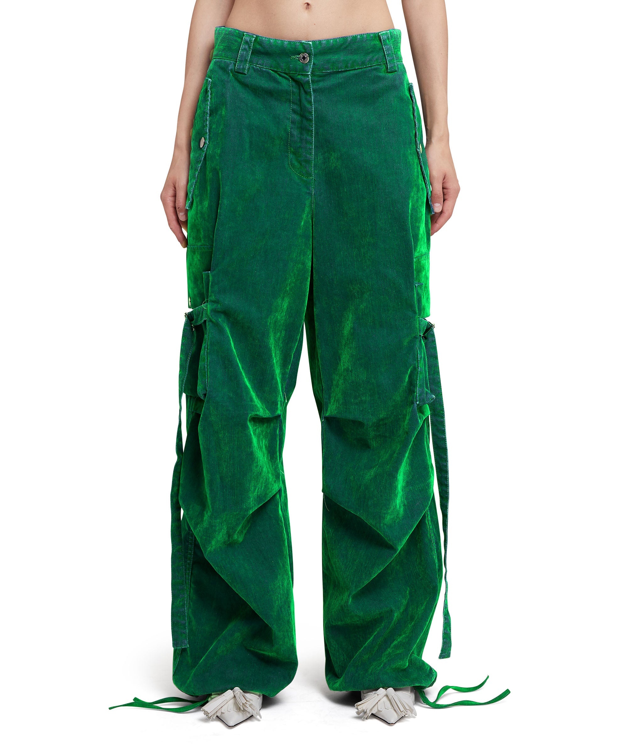 Cargo trousers with "Flock Denim" workmanship - 2