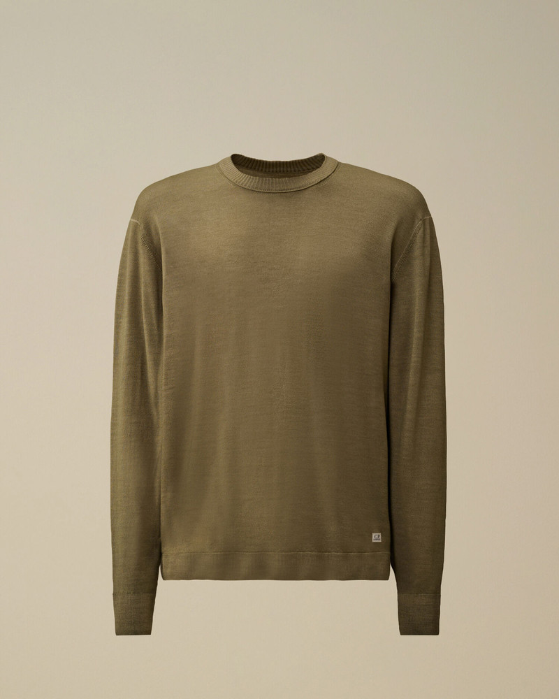 Merino Wool Crewneck Sweater 1