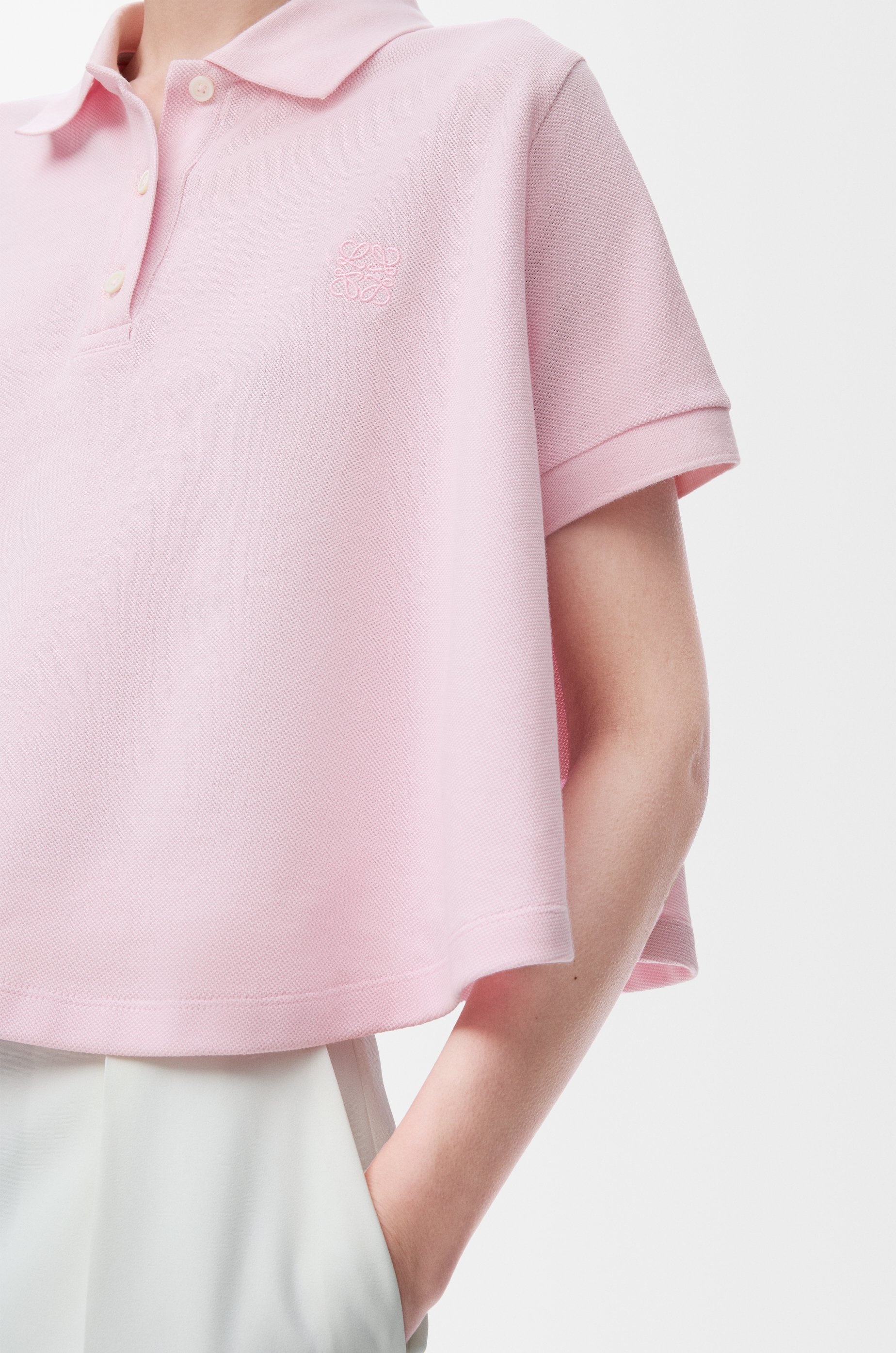 Trapeze polo in cotton - 5