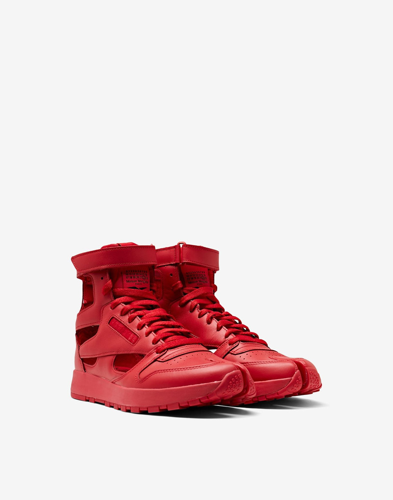 Maison Margiela MM x Reebok Classic leather Tabi high-top sneakers outlook