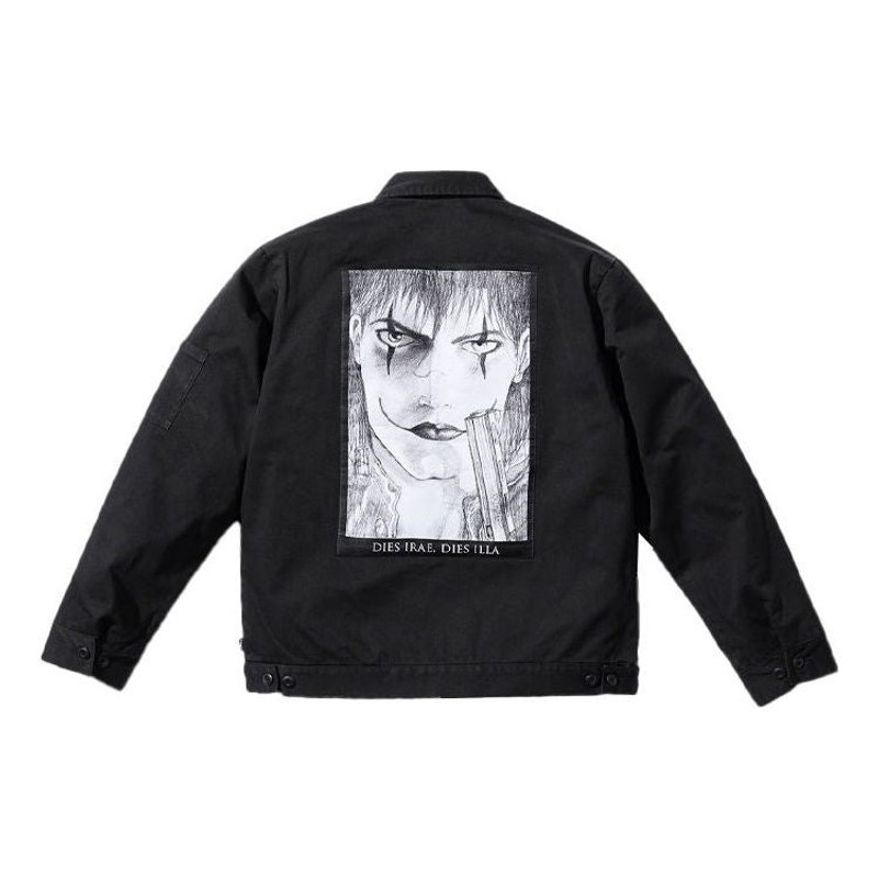 Supreme Supreme x The Crow Work Jacket 'Black White' SUP-FW21-178 outlook