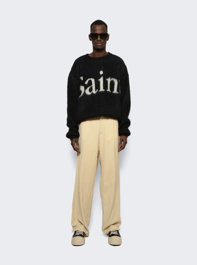 SAINT M×××××× Crewneck Knit Black outlook