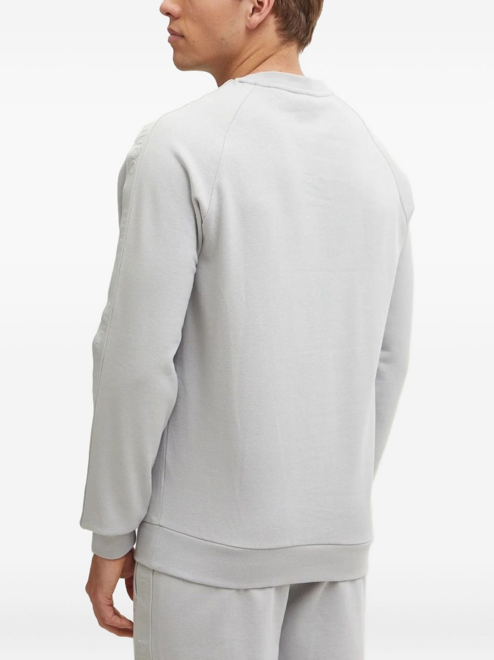 logo-embroidered raglan-sleeve sweatshirt - 2
