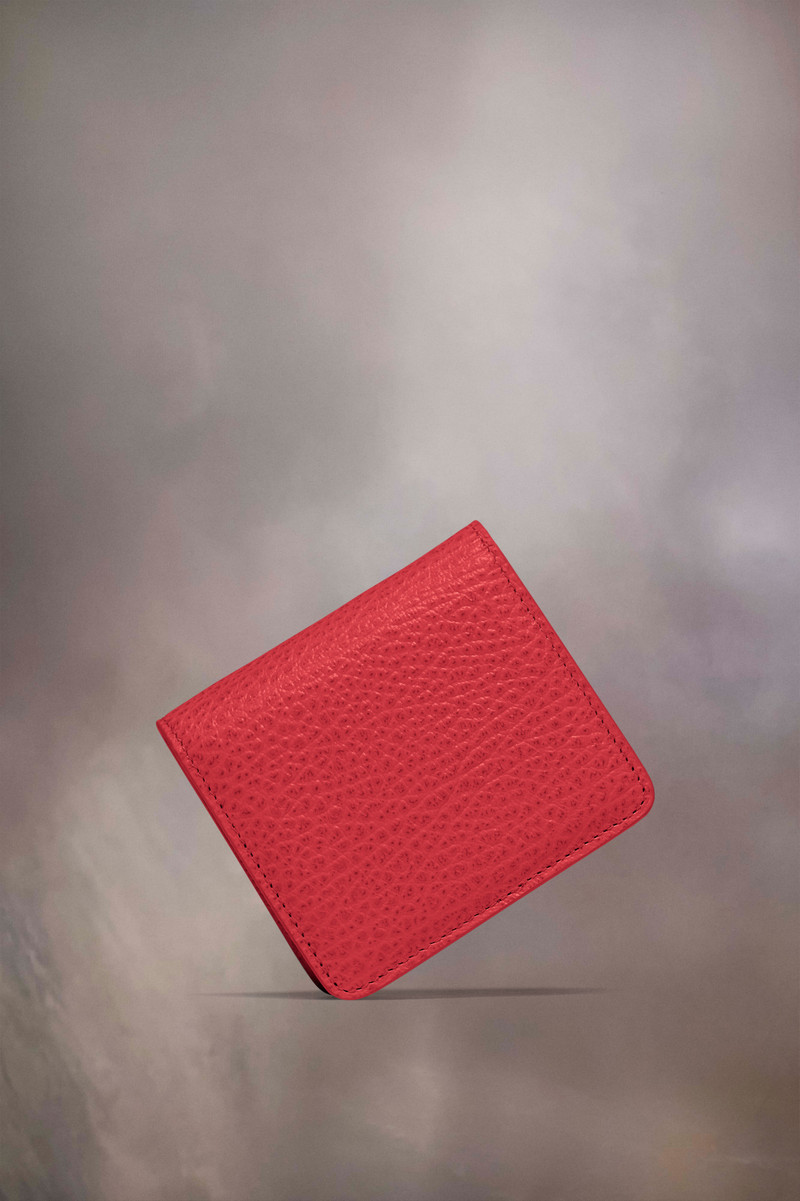 Four stitches chain wallet 5